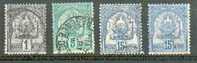 TUN 36 - YT 9/11/13/14 Obli - Used Stamps