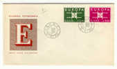 Grecia - Busta Fdc Europa CEPT 1963 - 1963