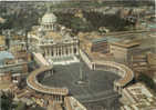 Vaticano - Cartolina Piazza S.Pietro Con Al Retro Medaglietta Papa Pacelli+100L. Del 1995 E 4 Flli - Cartoline Maximum