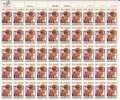 US Scott 1801 - Sheet Of 50 - Will Rogers 15 Cent ** MINT - Hojas Completas