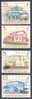 2005 TAIWAN - RAILROAD STATIONS(II) 4V - Unused Stamps