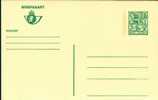 AP - Entier Postal - Carte Postale N° 187 - Chiffre Sur Lion Héraldique - 5,00 Fr Vert Sur Crème - N - Cartes Postales 1951-..