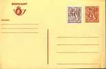 AP - Entier Postal - Carte Postale N° 189 - Chiffre Sur Lion Héraldique - 6,00 Fr Brun Sur Crème - N - Postcards 1951-..