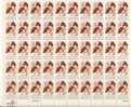 US Scott 1824 - Sheet Of 50 - Helen Keller 15 Cent ** MINT - Feuilles Complètes