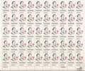 US Scott 1823 - Sheet Of 50 - Emily Bissell 15 Cent ** MINT - Hojas Completas