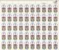 US Scott 1911 - Sheet Of 50 - Savings And Loans 18 Cent ** MINT - Feuilles Complètes