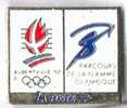 La Poste. Albertville 1992. Le Parcours De La Flamme Olympique - Postwesen