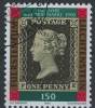 Liechtenstein Mi 986 150 Jahre Briefmarke Black Penny 1990 - Usati