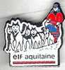 ELF Aquitaine. L'attelage De Chiens De Traineaux - Carburantes