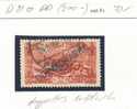 GERMANY SAAR 2 FRANC 1927 OFFICIAL STAMP DOUBLE OVERPRINT, VFU! - Andere & Zonder Classificatie