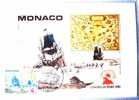 Carte Maximum - Monaco - Congrès De Rome 1981 - Comité Arctique - Maximumkaarten