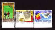Liechtenstein Mi 1081-1083 Commemorative Stamps 1994 - Gebraucht