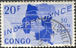 Pays : 131,2 (Congo)  Yvert Et Tellier  N° :  381 (o) - Used Stamps