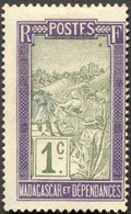 Pays : 288,3 (Madagascar : Colonie Française) Yvert Et Tellier N° :   94 (*) - Unused Stamps