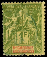 Pays : 355 (Nouvelle-Calédonie : Colonie Française)  Yvert Et Tellier N° :   53 (o) - Usados