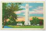 D 2812 - Nancy Brown's Peace Carillon, Belle Isle, Detroit - CAk Um 1950 - Other & Unclassified