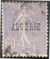 Pays :  19 (Algérie Avant 1957)   Yvert Et Tellier N°:  24 (o) - Usados
