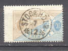 Suède  Service  11 Dent 14  Ob  TB - Dienstmarken