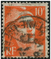 Pays : 189,06 (France : 4e République)  Yvert Et Tellier N° :  722 (o) - 1945-54 Marianne Of Gandon