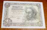 BILLETE DE 1 PESETA DE 19 -11-1951 SIN NINGUNA DOBLEZ - PERFECTO ESTADO DE CONSERVACION - DON QUIJOTE - 1-2 Peseten