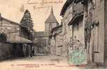 51 STE MENEHOULD Rue Du Chateau Et Ancien Puits, Animée, Ed Rep & Filliette 2071, 1905, Dos 1900 - Sainte-Menehould