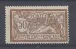 FRANCE 1900 Y&T 120 "TYPE MERSON 50 C BRUN ET GRIS" NEUF SANS CHARNIERE XX TTB - 1900-27 Merson