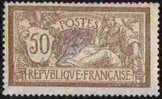 FRANCE 1900 Y&T 120 "TYPE MERSON 50 C BRUN ET GRIS" NEUF SANS CHARNIERE XX TTB - 1900-27 Merson