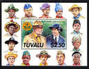 TUVALU 1988, SCOUTS 16th JAMBOREE, 1 Bloc, Neuf / Mint. R903 - Other & Unclassified