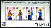 TUVALU 1985, GIRL GUIDE MOVMENT, 1 Bloc, Neuf / Mint. R134 - Altri & Non Classificati