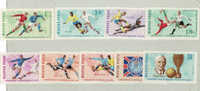 UNGHERIA   - Serie  N. 1832/40**, Yvert, Mondiali Inghilterra 66 - 1966 – Engeland