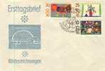 DDR / GDR - FDC 1280/1285 (F004)- - 1950-1970