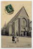 H47 - ISSOUDUN - L'église SAINT-CYR (BELLE CARTE ANIMEE De 1911) - Issoudun