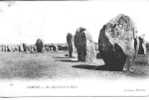 T608MEG-5 Mégalithe - CARNAC Les Alignements De Ménec - ND N° 55 - Cachet 1905 - Dolmen & Menhirs