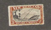 New Zealand 1935 Mt Egmont North Island 3sh Used (198) - Used Stamps