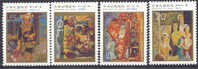 2004 TAIWAN MODERN PAINTINGS 4V - Unused Stamps