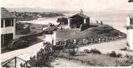 BIDART La Chapelle Des Marins Et La Plage- Au Fond Les Trois Couronnes Et Les Monts Espagnols CPSM GF Voiture Ancienne - Bidart