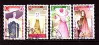 Liechtenstein Mi 871-874 Vier Kardinaltugenden / Four Virtues  - 1985 - Used Stamps