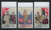 Liechtenstein Mi 954-956 Christmas - Jesus Christ - Holy Family - Three Kings - 1988 - Usados