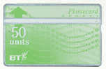 Royaume Uni British Telecom Phonecard 50 Units - BT Emissioni Definitive