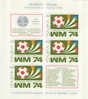 POLONIA - Foglietto N.66**,Yvert, Mondiali Germania 74 - 1974 – Westdeutschland