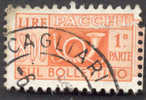 Pays : 247,1 (Italie : République) Yvert Et Tellier N° : CP   88 B (o)  Moitié De Timbre Gauche - Colis-postaux