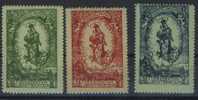 Liechtenstein Mi 40-42 * 1920 Birthday Of Prince Johann II - Unused Stamps