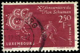 Pays : 286,04 (Luxembourg)  Yvert Et Tellier N° :   578 (o) - Used Stamps