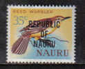 D137 - NAURU , REED WARBLER N. 80  *** - Nauru