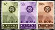 Cept 1967 Chypre Cyprus Yvertn° 284-86 *** MNH - 1967