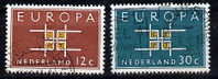 Niederlande / Netherlands / Pays-Bas 1963 Satz/set EUROPA Gestempelt/used - 1963