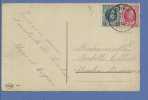 193+200 Op Kaart Met Sterstempel * DENEE * - 1922-1927 Houyoux