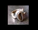 Bague Africaine En Argent / Siver Ring From Afrika Cauris - Rings