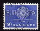 Dänemark / Denmark / Danemark 1960 EUROPA Gestempelt/used - 1960