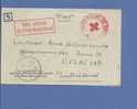 Brief Met Stempel CROIX-ROUGE DE BELGIQUE Verzonden Van Court-St-Etienne Naar "Oflag IXB" - WW II (Covers & Documents)